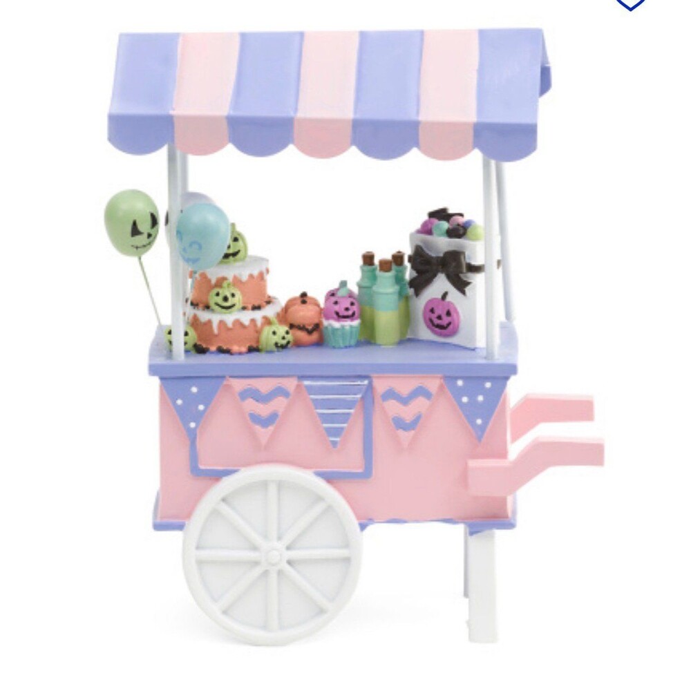 Goblin and Ghoul Summerween Pink Halloween  Dessert Stand